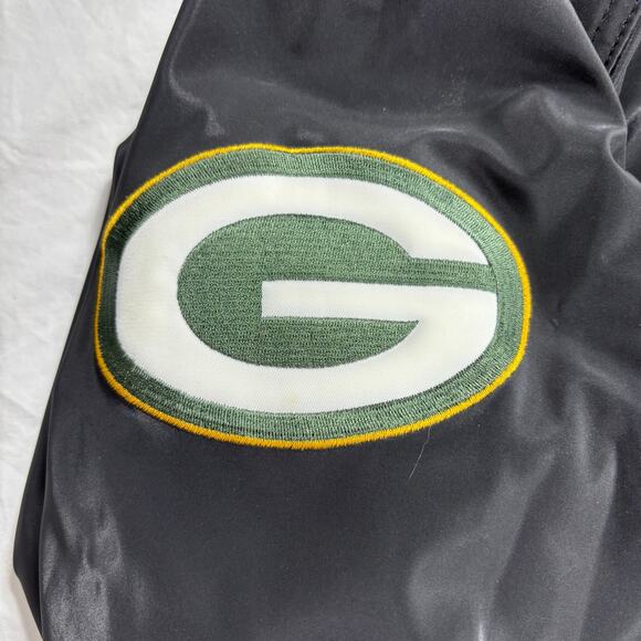 Vintage 90s G-III Carl Banks Green Bay Packers NFL Men’s Medium Zip Up Jacket - Picture 2 of 9